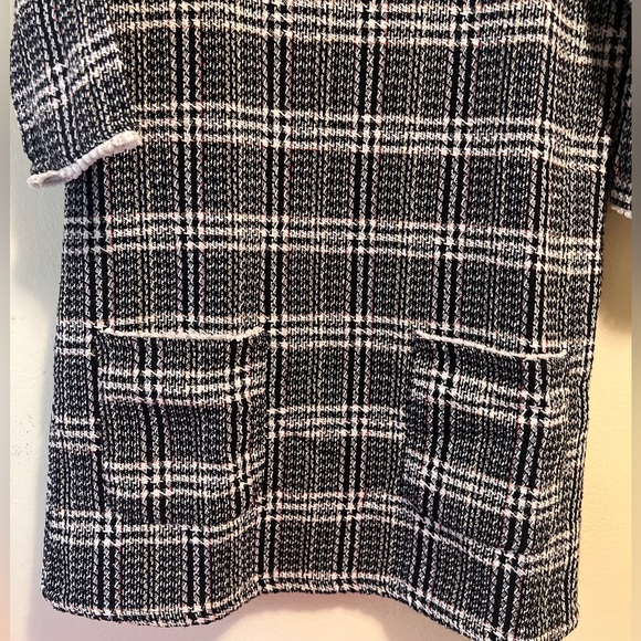 Zara Long Sleeve Midi Dress, Textured - Picture 5 of 5